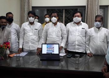 संगणक कौशल्य अभियानचे खा. तटकरे यांच्या हस्ते डिजिटल अनावरण