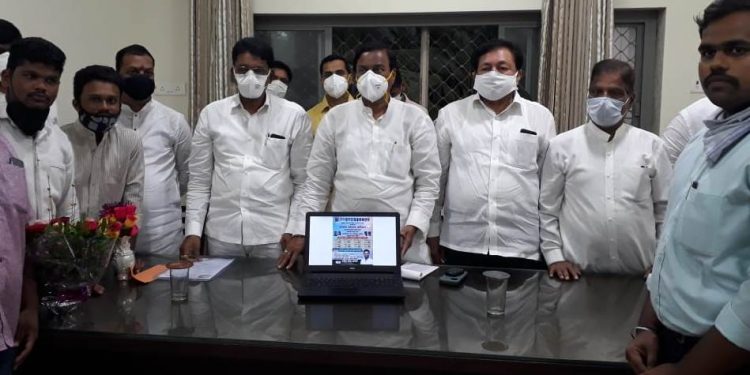 संगणक कौशल्य अभियानचे खा. तटकरे यांच्या हस्ते डिजिटल अनावरण