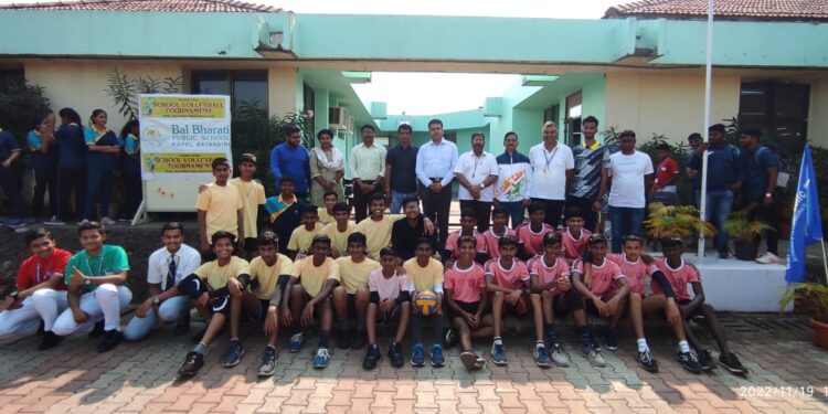 Hollyball Tournament in Balbharti