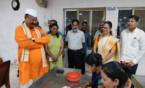 The Minister of Agriculture gave a visit to entrepreneurs