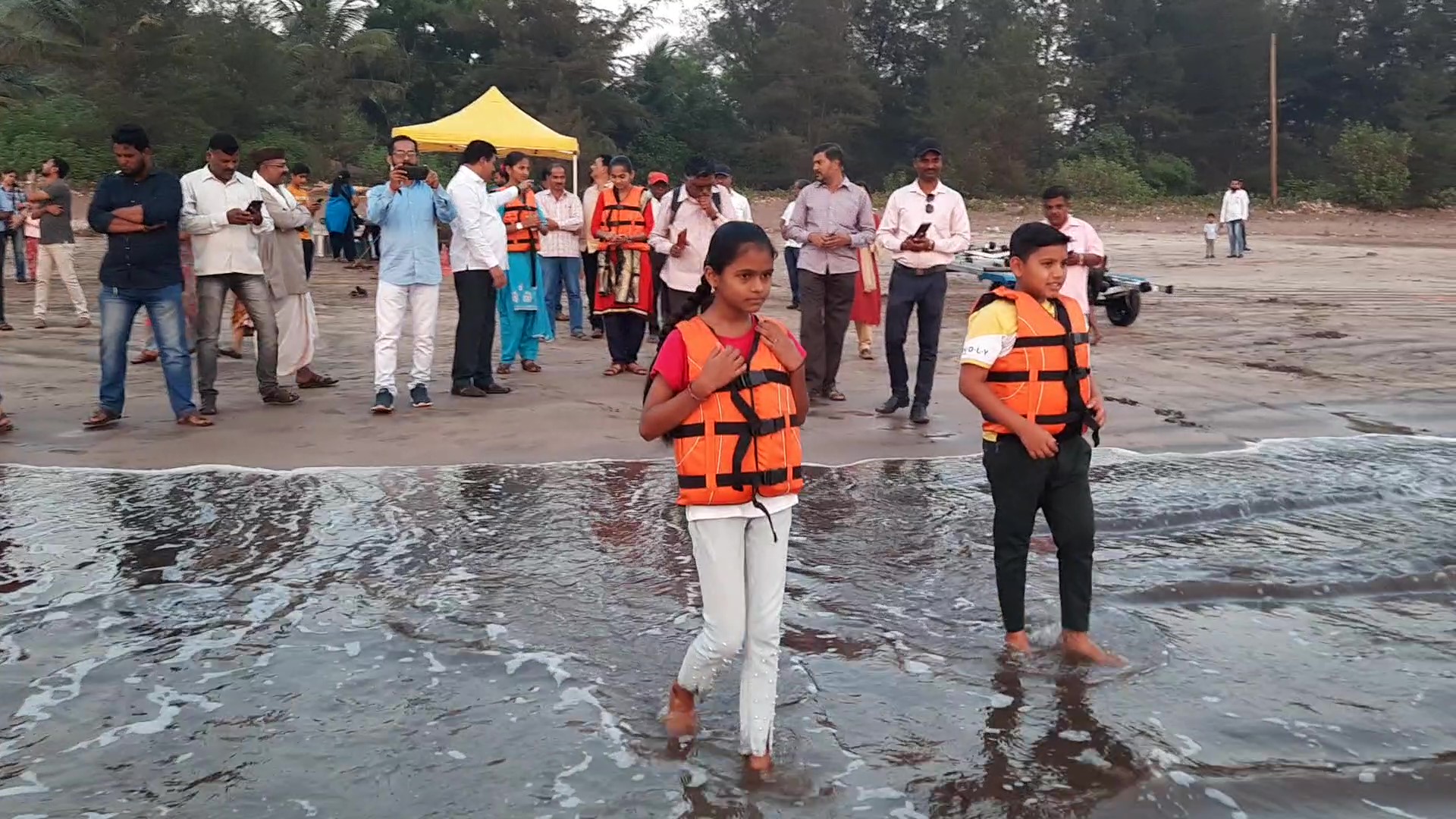 Adventure sports on the sea of Palshet