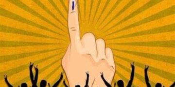 Gram Panchayat counting of votes