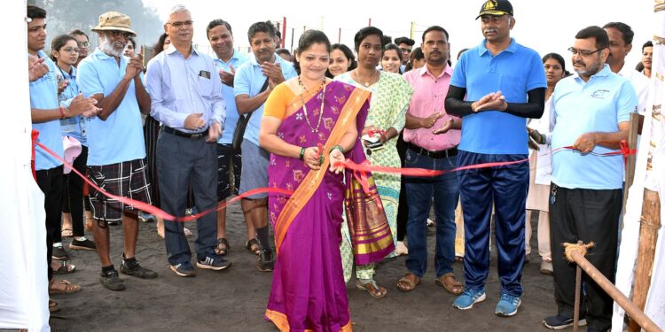Sand Sculpture Exhibition in Ratnagiri