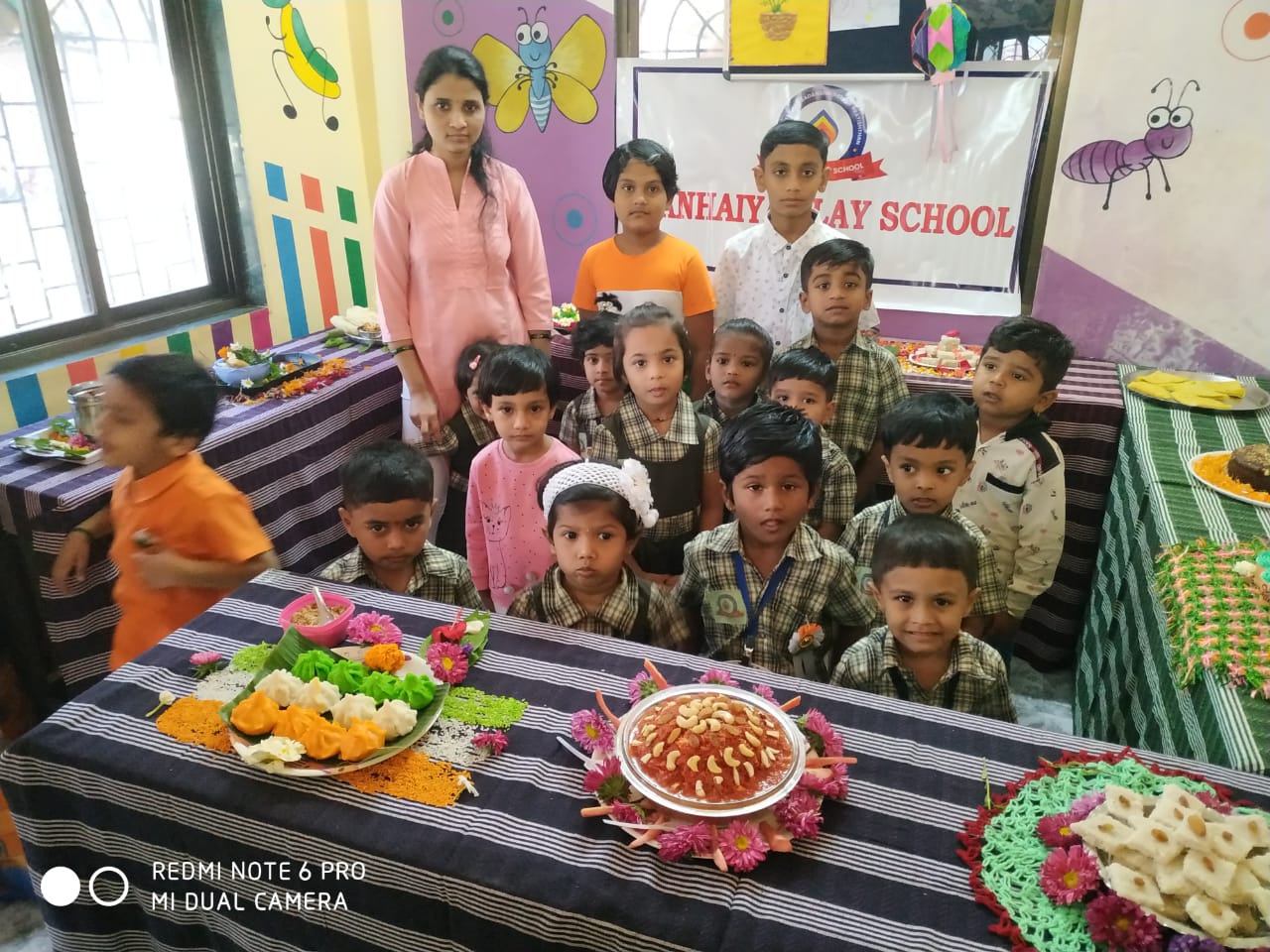 Cooking Exhibition at Kanhaiya Play School
