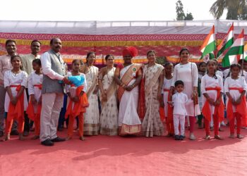 Republic Day at Guhagar Police Ground