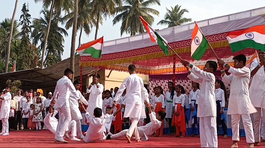 Republic Day at Guhagar Police Ground