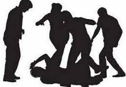 People's representatives beat the villagers