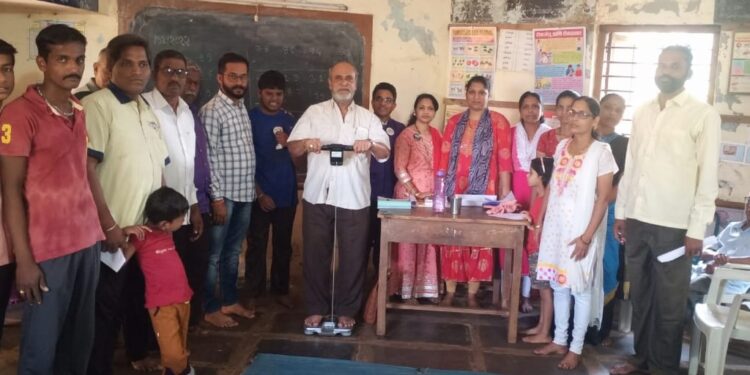 Health check up camp at Tawasal