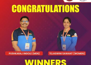 Gold medal in shooting for Pushkaraj