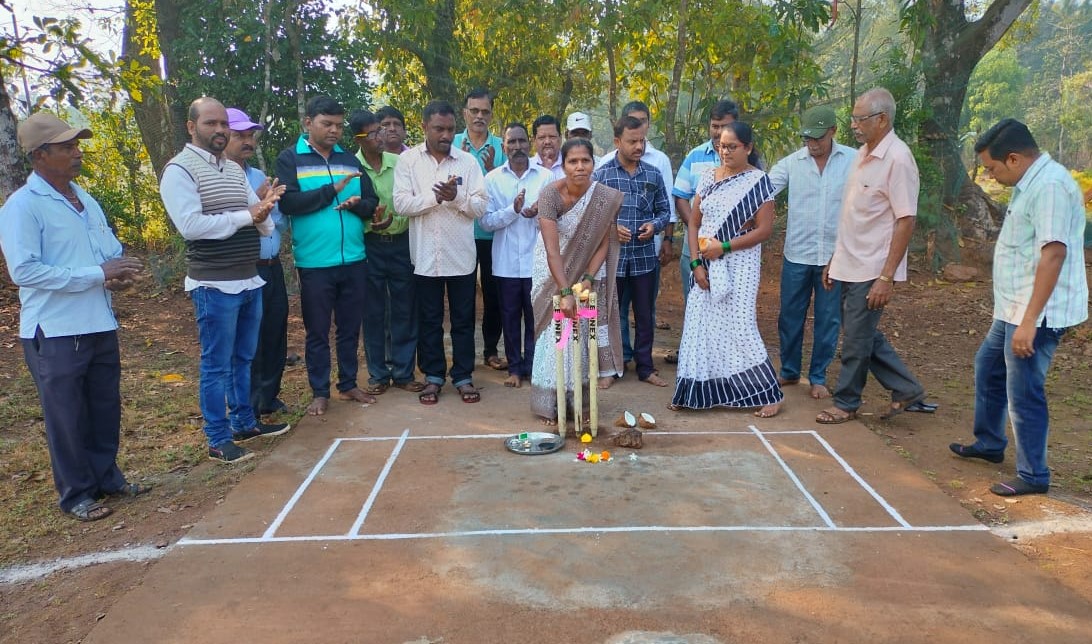 Cricket tournament at Kotaluk Udamewadi