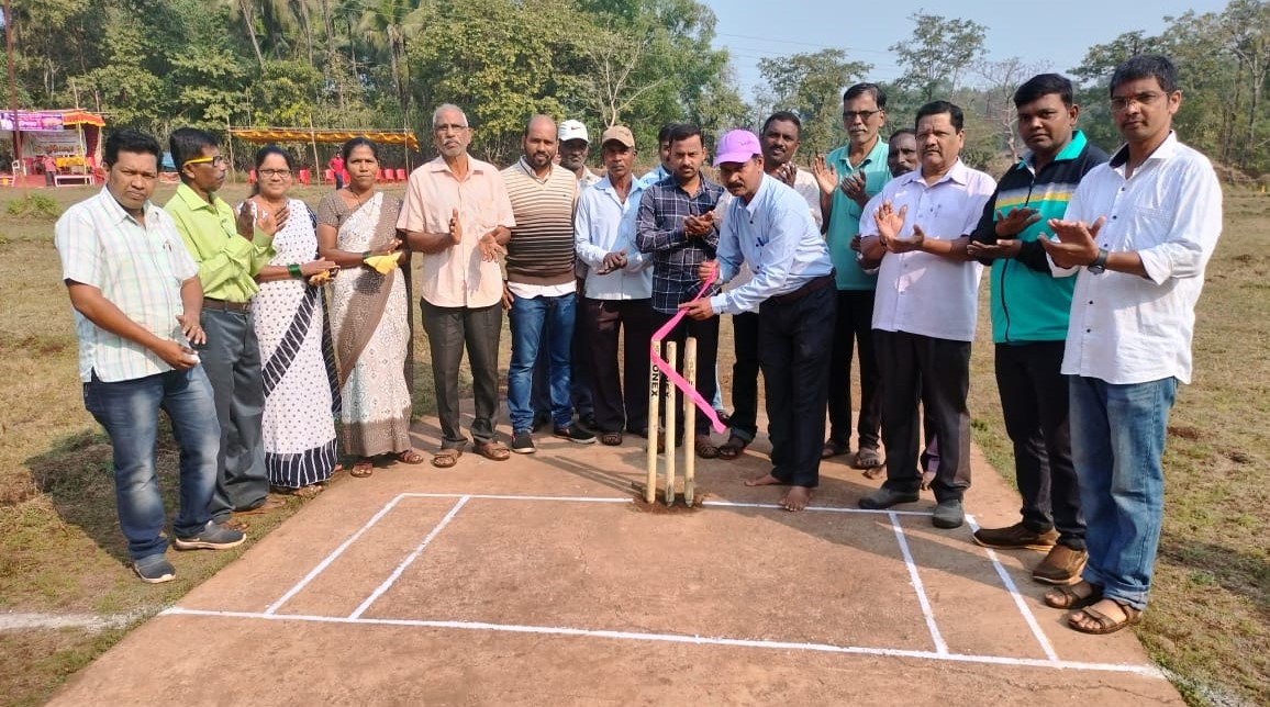 Cricket tournament at Kotaluk Udamewadi