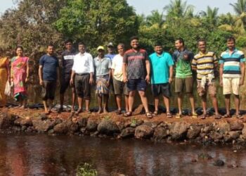Dam built on Kotaluk Kasari river