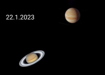 Conjunction of Venus & Saturn