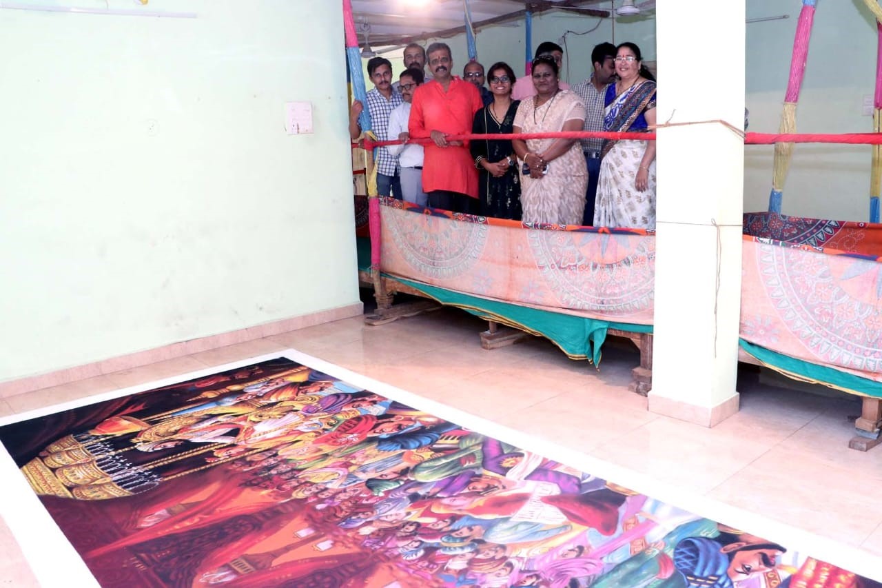 Rangoli Exhibition at Guhagar 