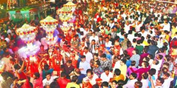 Inauguration Procession of Konkani Food Festival