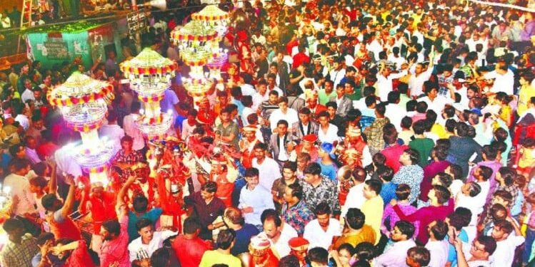 Inauguration Procession of Konkani Food Festival