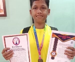 Set a world record by skating with the Tiranga