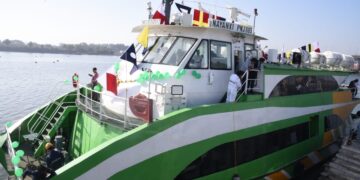 Launch of water taxi service on Mumbai route