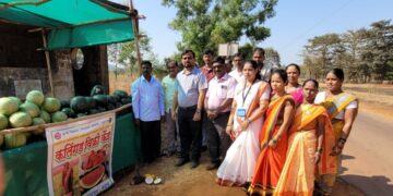 Watermelon Sales Center at Madhal Pali Phata
