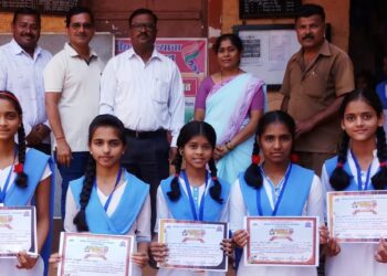 Success of Guhagar High School students in competition