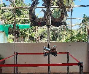 Attractive Trishul at Guhagar Vyadeshwar Temple