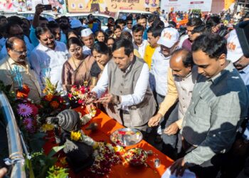 Lodha inaugurated the Hinduvi Swarajya Mahotsav