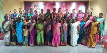 Women's Haldikunku Ceremony of Teli Samaj