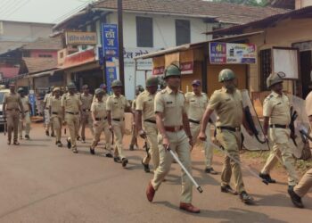 Color rehearsal of riot control plan in Guhagar