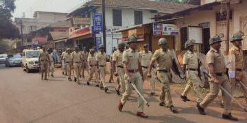 Color rehearsal of riot control plan in Guhagar