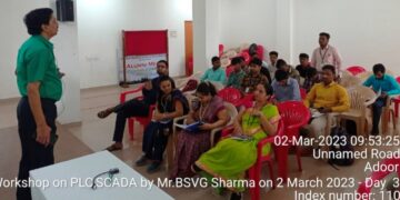 वेळणेश्वर अभियांत्रिकी महाविद्यालयात PLC कार्यशाळा