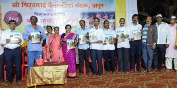 जिल्हास्तरीय कबड्डी स्पर्धेत कोळकेवाडी संघ विजेता