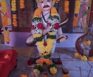 Temple restoration ceremony at Talvali