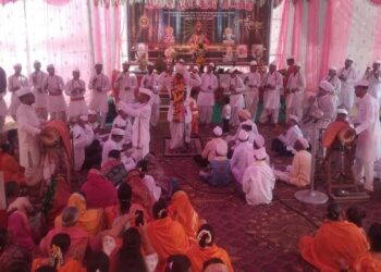 Akhand Harinam week at Peve Kharekond