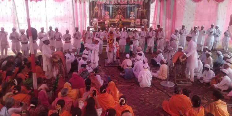 Akhand Harinam week at Peve Kharekond