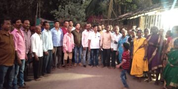 Bhatgaon Golewadi villagers support Shiv Sena