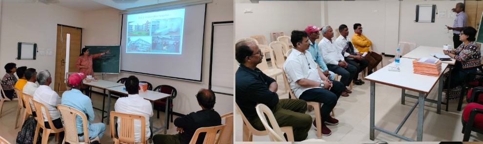 Jaitapkar's team visited Valawalkar Hospital