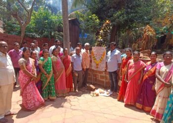 Bhoomipujan of Pimpaladevi to Cemetery Road