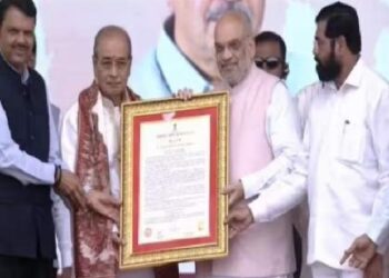 'Maharashtra Bhushan' Award to Appasaheb Dharmadhikari
