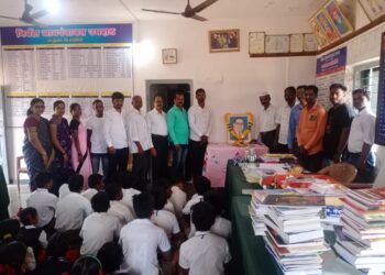 Inauguration of Library at Umrath