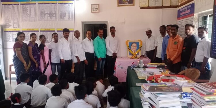 Inauguration of Library at Umrath