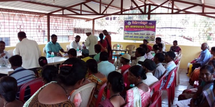 Income certificate extraction camp at Chindravale