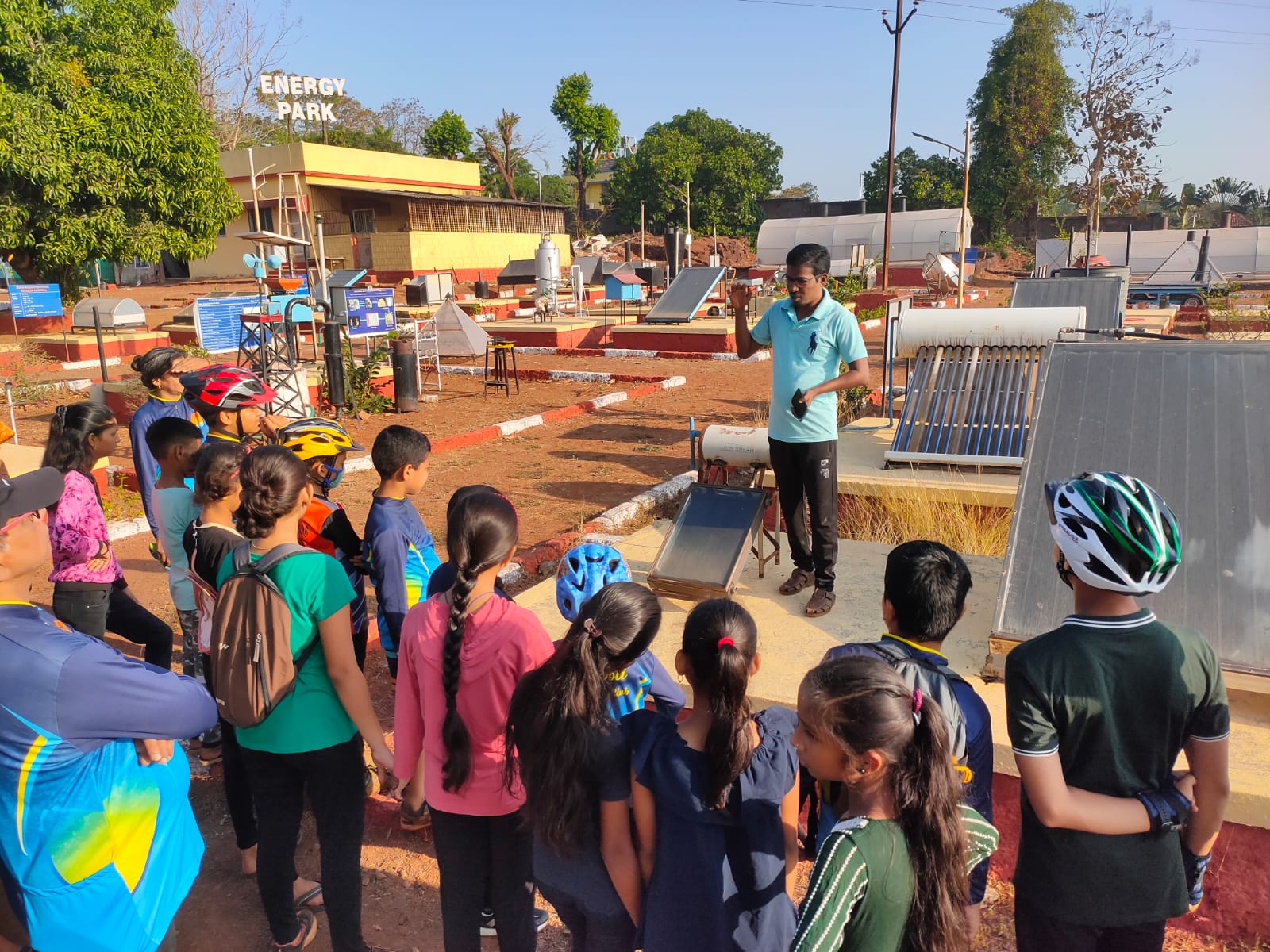 Cycle tour in Dapoli on Vasundhara day