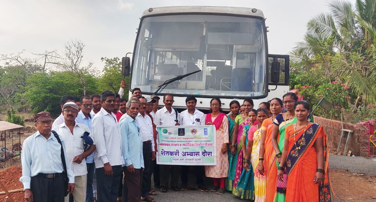 Umaratha farmers received training in organic farming