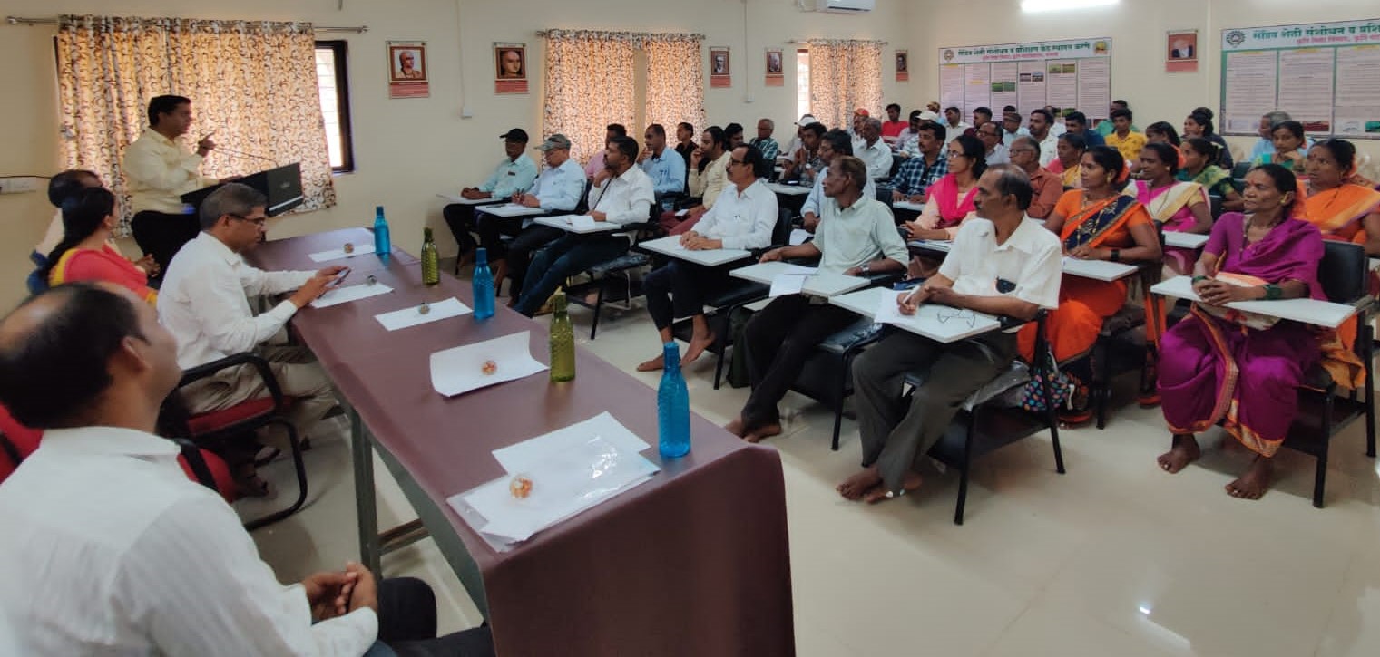 Umaratha farmers received training in organic farming