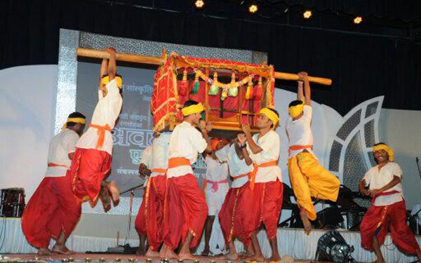 Palkhi Dance Competition in Guhagar