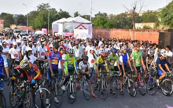 Organization of cyclothon event in Dapoli