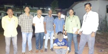 Arrest of drug consuming youth