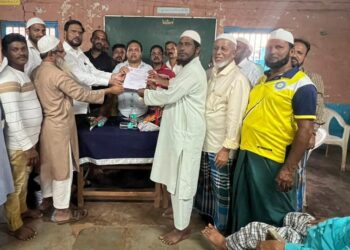 Padve villagers with Shiv Sena party