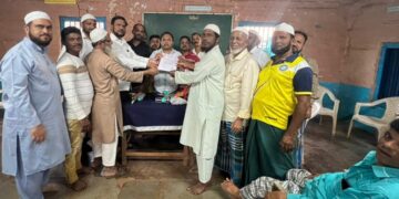 Padve villagers with Shiv Sena party