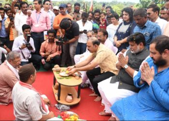 Gautami river widening and deepening started